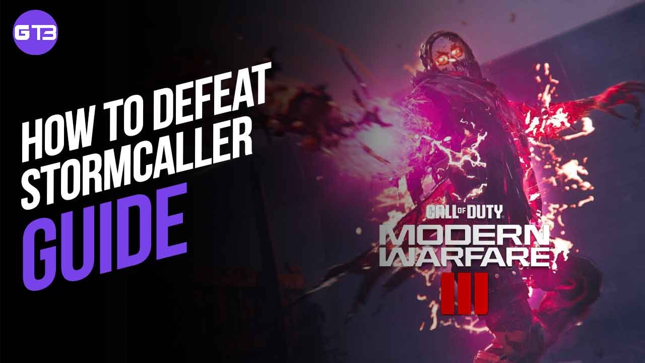 How to Defeat Stormcaller in MW3 Zombies