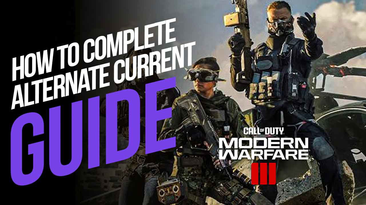 How to Complete Alternate Current, Act 3 Tier 2 Mission in MW3 Zombies