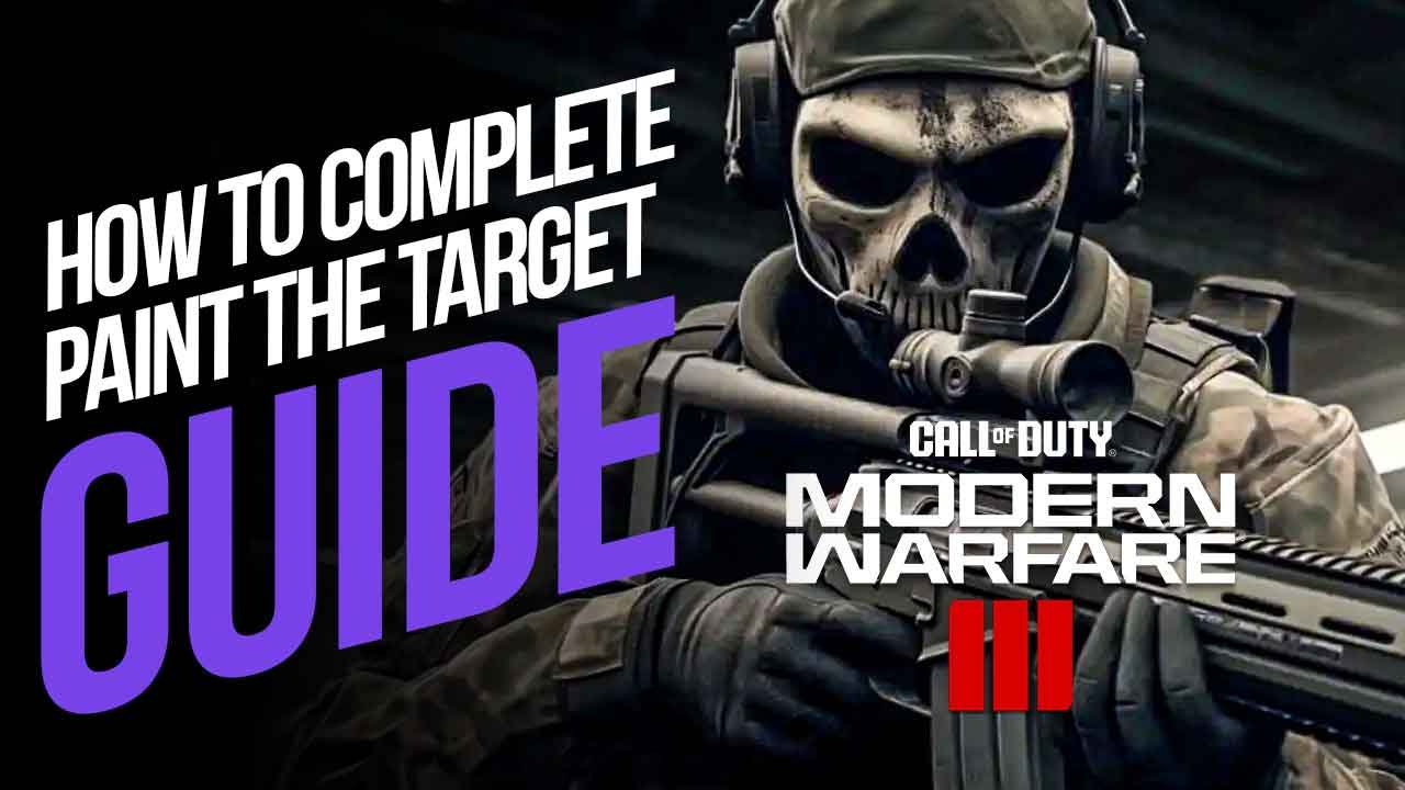 How to Complete Paint the Target, Act 3 Tier 2 Mission in MW3 Zombies