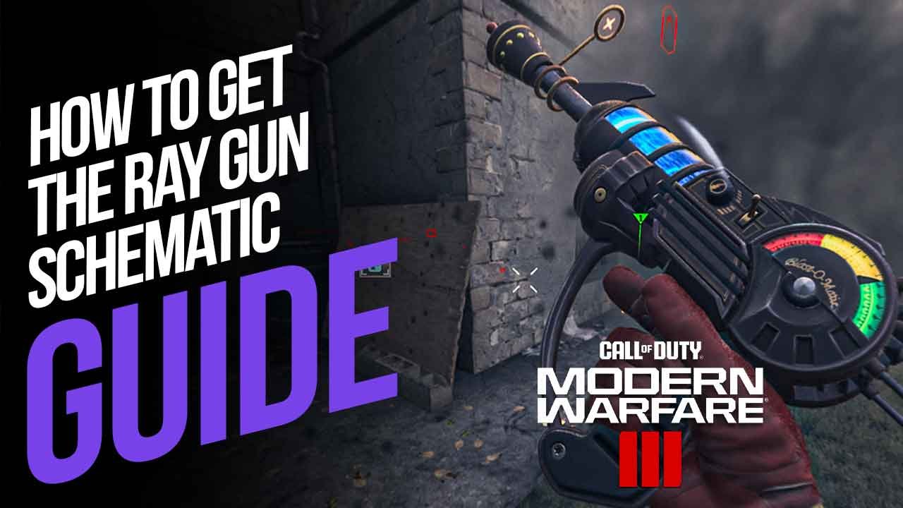 How to Get the Ray Gun Schematic in MW3 Zombies