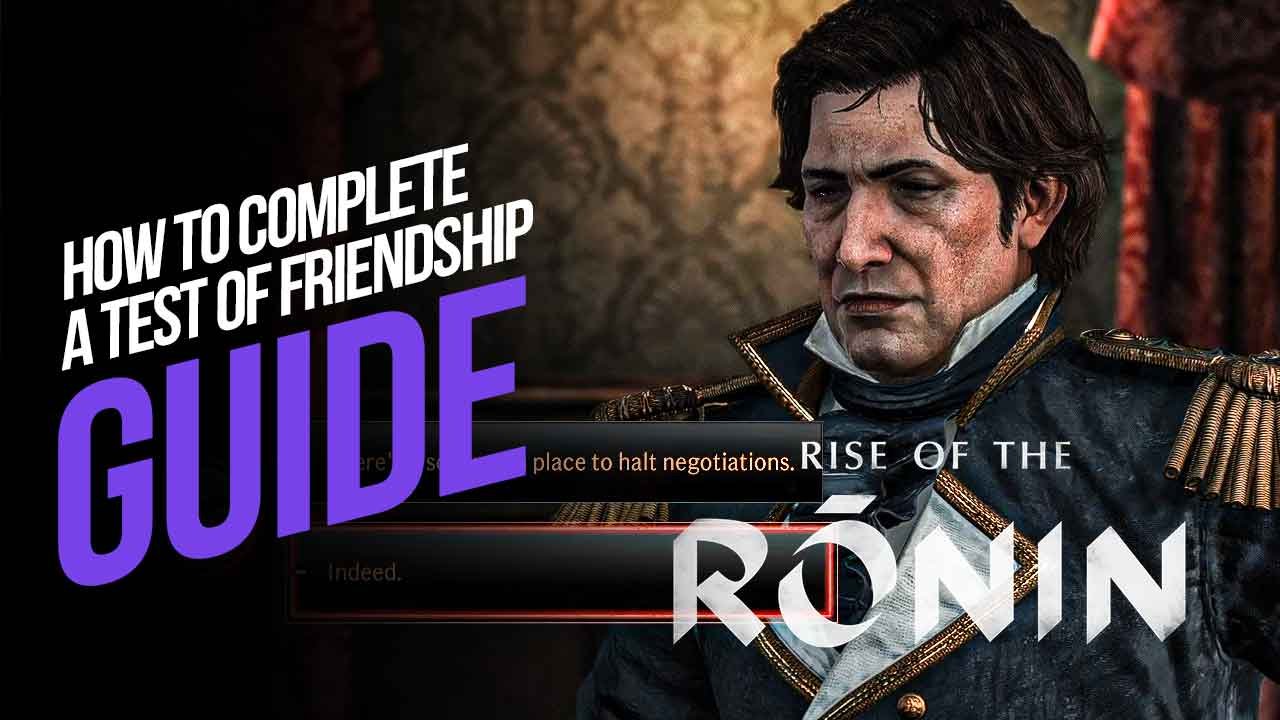How to Complete A Test of Friendship (Bond Mission) in Rise of the Ronin