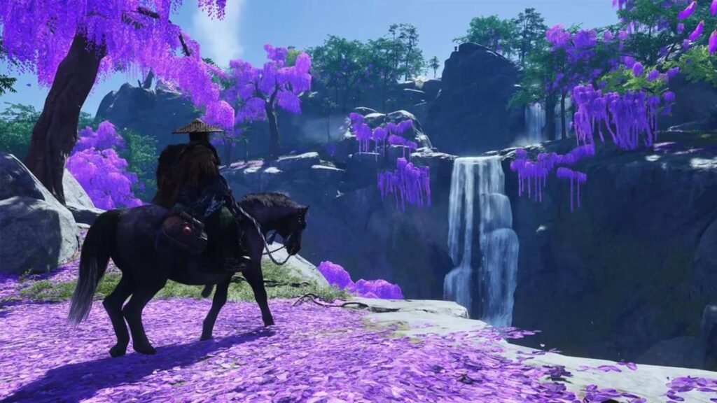 ghost of tsushima scenes from the PC version of the game