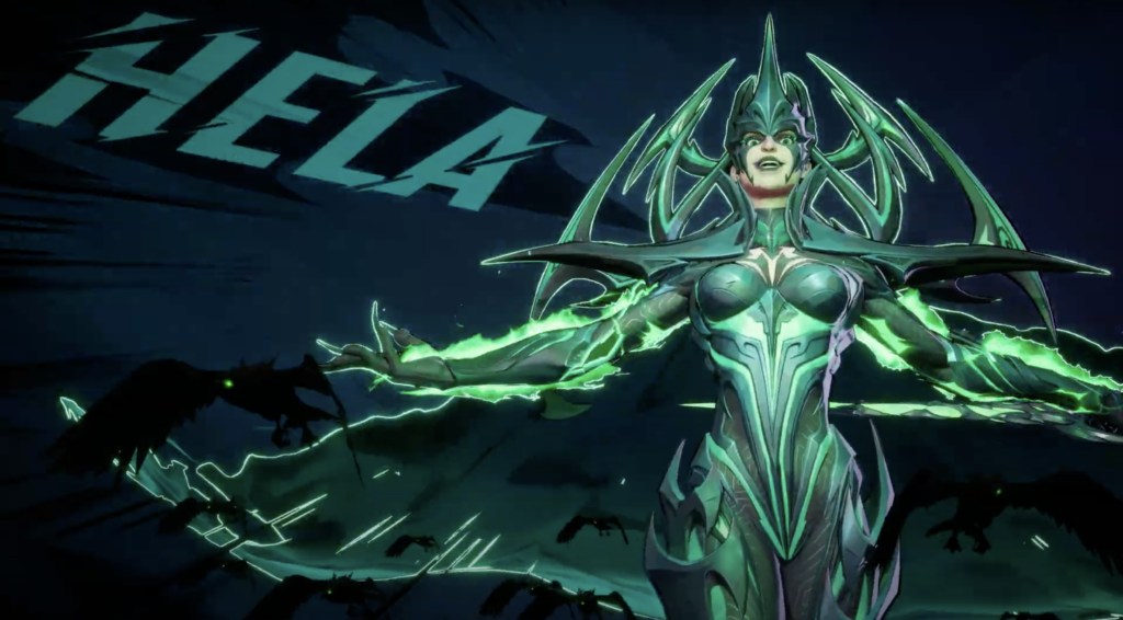 "Hell unleashed," says Hela, as she switches to an interesting first-person mode in the new footage.