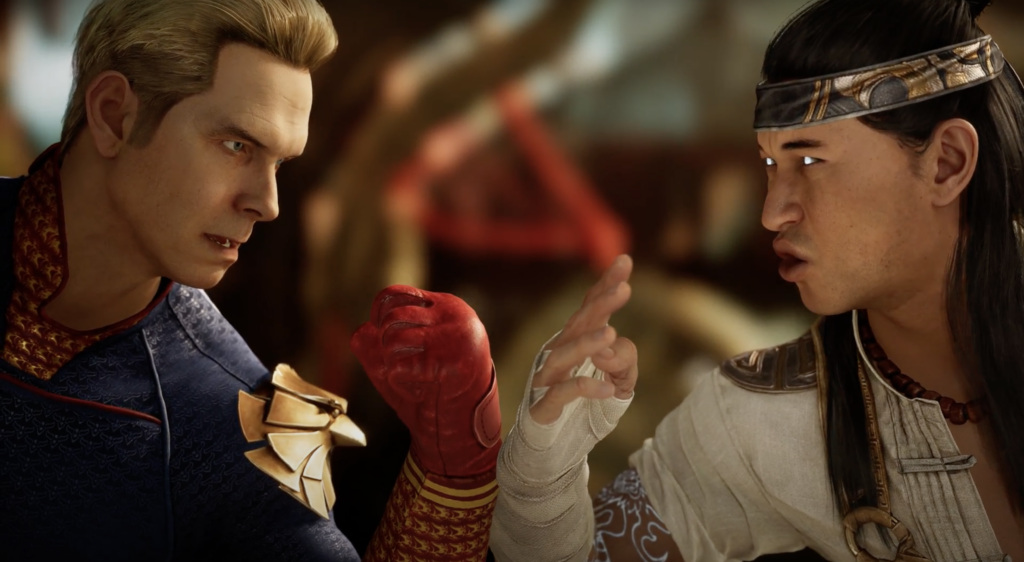 The Supe remains unfazed against the Fire God in Mortal Kombat 1's latest gameplay trailer.