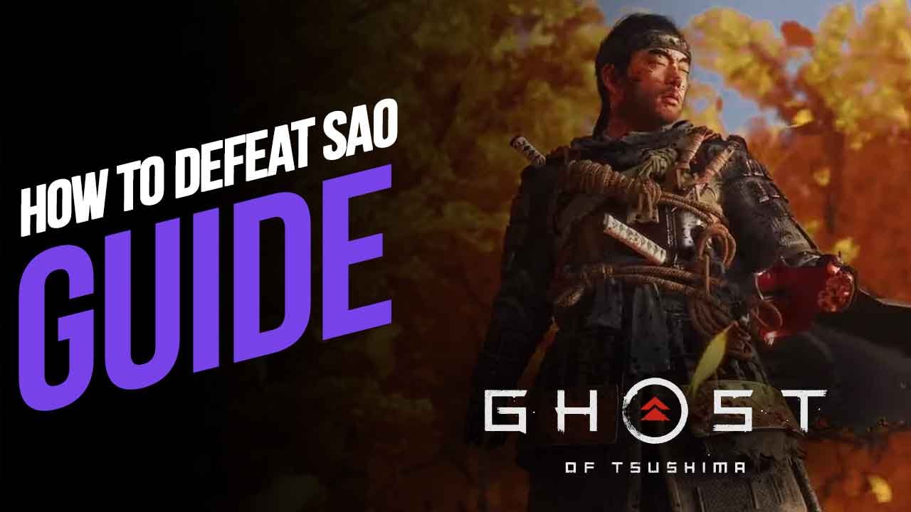 How to Defeat Sao in Ghost of Tsushima