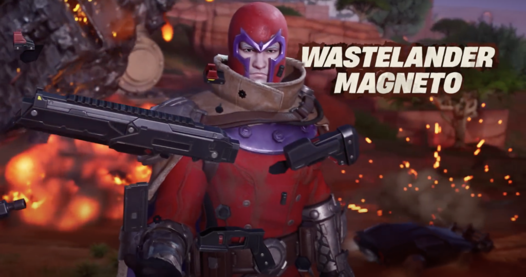 With all the metal lying around, the wasteland will likely prove to be a playground for Magneto.