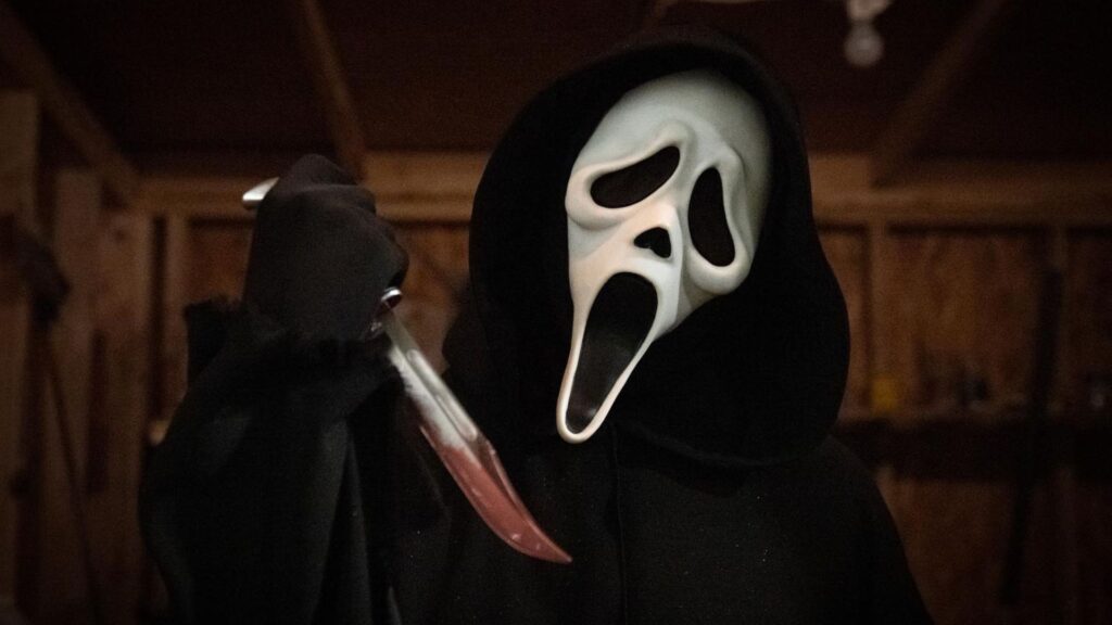 ghostface from the scream series