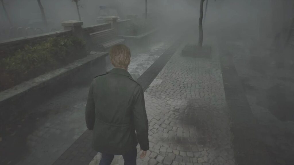 silent hill 2 in-game fog