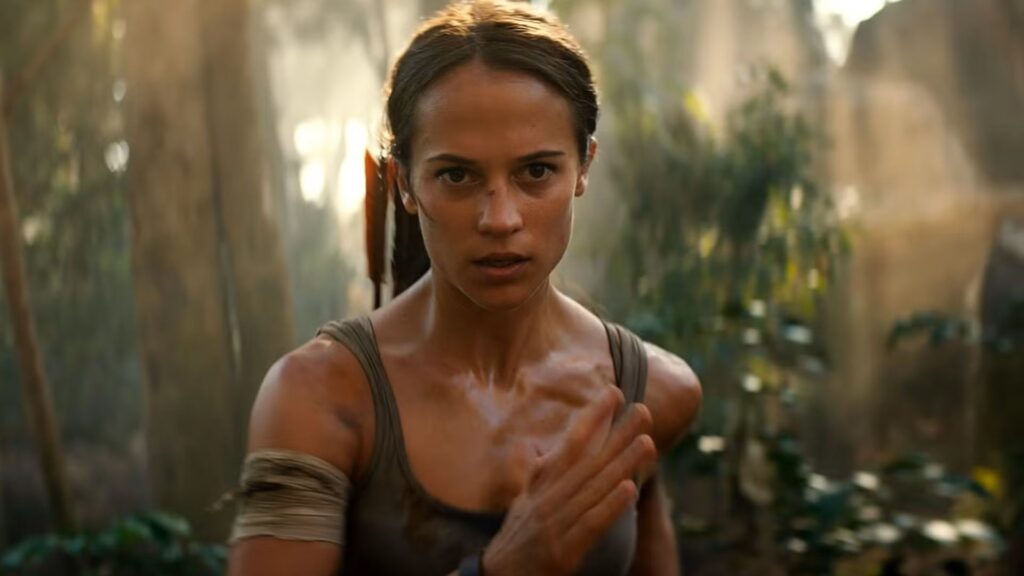 alicia vikander as lara croft